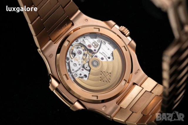 Мъжки часовник Patek Philippe Nautilus 5711 Brown с автоматичен швейцарски механизъм, снимка 9 - Луксозни - 43515815