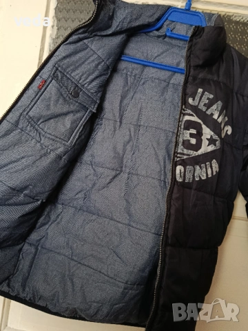 LEVI'S Оригинално 100% детско ватирано яке с две лица размер 12, снимка 4 - Детски якета и елеци - 53270508
