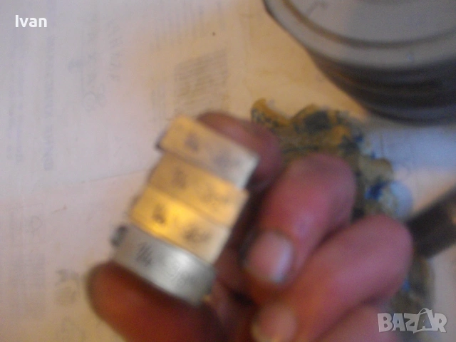 1/4"-3/8" Нови оригинални резбонарезни ножове за чехословашка винторезка JOPAL 1 чехословашки NAREX, снимка 5 - Други инструменти - 53306280