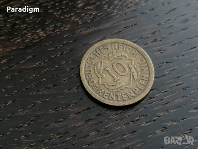 Райх монета - 10 пфенига | 1924г.; серия Е