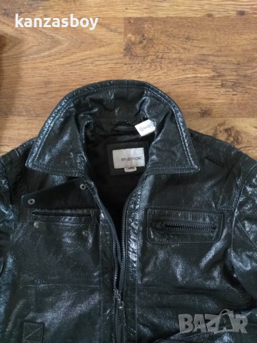 Energie pelle leather jacket - страхотно мъжко яке КАТО НОВО , снимка 8 - Якета - 40050042