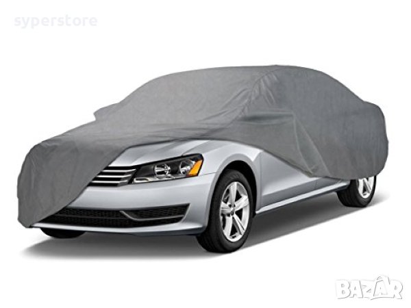 Покривало за кола Калъф за лек автомобил Digital One SP00554 XL сив 540x175x120м Citroen Ford Opel