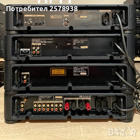 SONY Сет: TA-S7 + CDP-S7 + TC-S7+ ST-S7 Дека е тръглав !!!, снимка 9 - Аудиосистеми - 53289169
