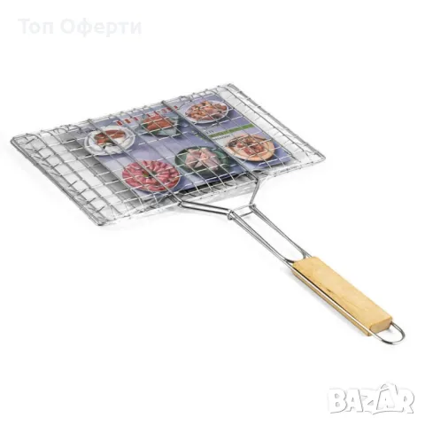 Скара за барбекю за бургери Muhler 32x19x47.5см / 32x19x48 см, снимка 2 - Барбекюта - 50286721