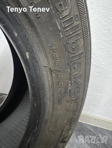 2бр летни гуми 235 55 18, снимка 3 - Гуми и джанти - 53092500
