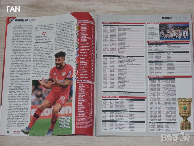 ⚽️ 🏆 Списание Шпорт Билд /SPORT BILD BUNDESLIGA/ специално издание за Бундеслигата сезон 2019/20, снимка 4 - Списания и комикси - 43411950