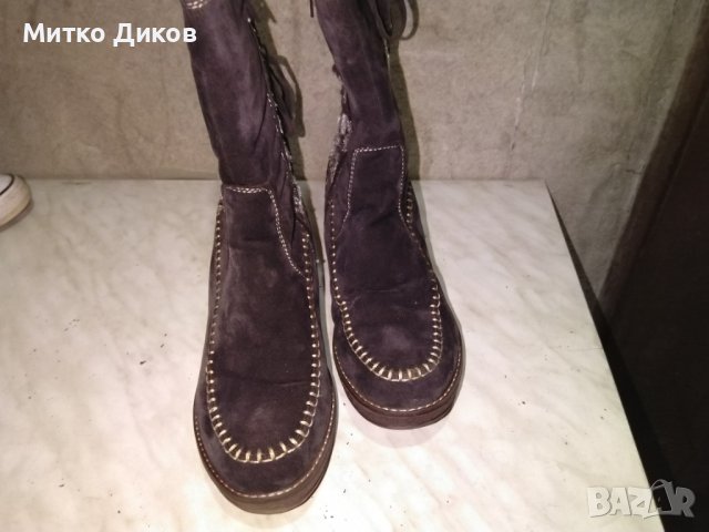 Дамски боти с подплата стелка 26см реален размер №40 отлични, снимка 5 - Дамски боти - 43077335