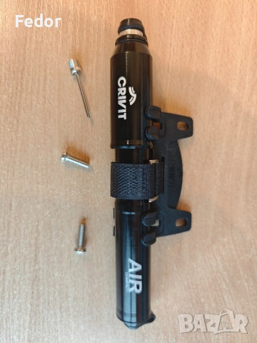 Помпа за велосипедни гуми Crivit, снимка 9 - Аксесоари за велосипеди - 53323376