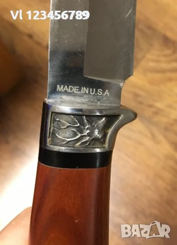 Ловен нож - Columbia A3172-Made in USA, 144х275 мм, снимка 4 - Ножове - 50762182