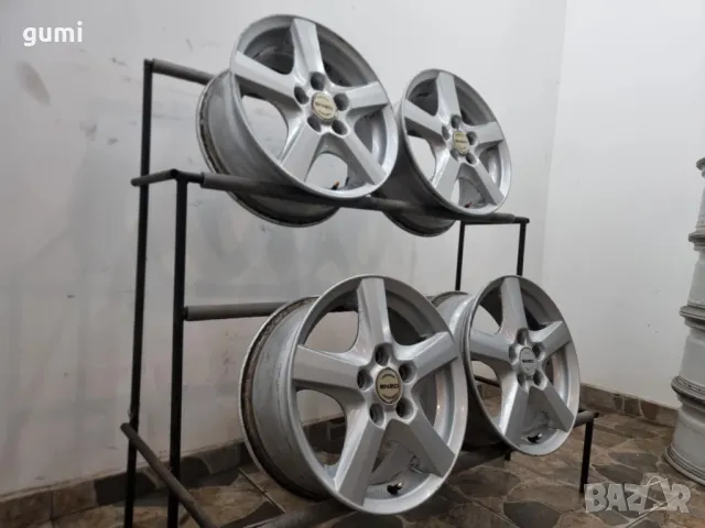 4бр 15ски джанти ENZO за MERCEDES, AUDI, VW 5х112мм A150282 , снимка 6 - Гуми и джанти - 48819634