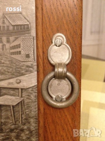 Старинна немска стенна кутия за ключове серия Lindenwirthin, снимка 8 - Антикварни и старинни предмети - 43202003