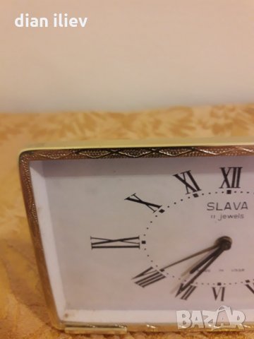 Стар руски будилник-Слава, снимка 14 - Антикварни и старинни предмети - 27408076