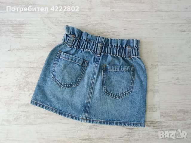 Детска дънкова оригинална пола Benetton , снимка 5 - Детски рокли и поли - 51593170