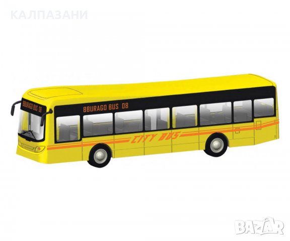 Bburago Street Fire - Градски автобус, асортимент 18 32102, снимка 4 - Коли, камиони, мотори, писти - 38668122