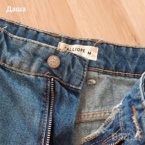 Дънкови къси панталонки шорти бермуди, снимка 2 - Къси панталони и бермуди - 37663784