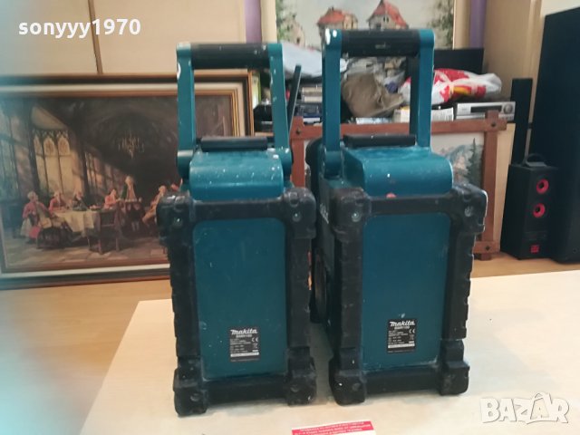 makita profi-СТРОИТЕЛНО РАДИО без батерия 0105211438, снимка 4 - Радиокасетофони, транзистори - 32734993