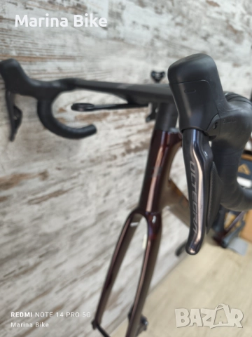 НОВ карбонов шосеен велосипед без капли Lapierre Xelius SL 8.0 Disc Ultegra Di2  , снимка 14 - Велосипеди - 46917395