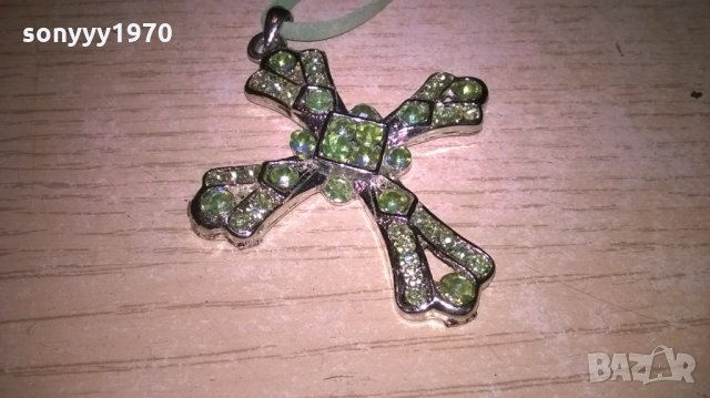 метален кръст за врата-6х5.5см, снимка 2 - Колекции - 26338747