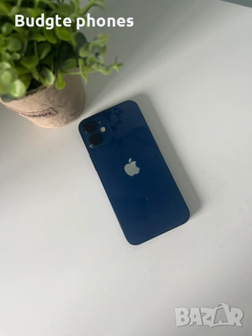 iphone 12 mini blue 128gb 77%, снимка 2 - Apple iPhone - 53291316