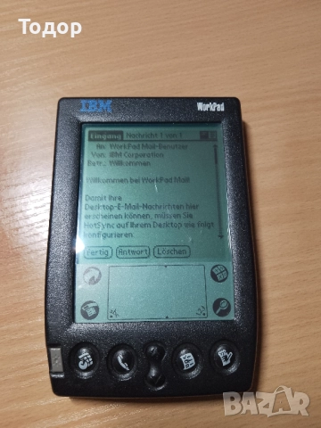 джобен компютър (PDA) IBM WorkPad 8602-2GE, снимка 4 - Работни компютри - 52459782