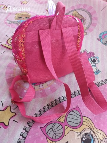 Детска нова раница с пайети, снимка 4 - Раници - 32731503