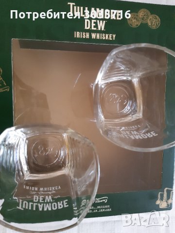 TULLAMORE DEW чаши/Бирени подложки комплект, снимка 3 - Чаши - 32791894