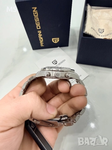 Нов! Pagani Design Seiko VH63, снимка 5 - Мъжки - 52997726