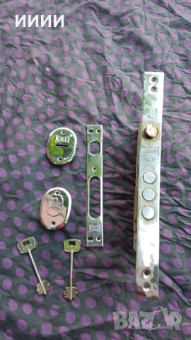 Касова брава с 2 ключа , снимка 2 - Входни врати - 52134311