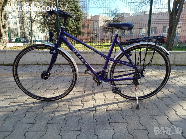 ** ТОП ЦЕНА Градски Алуминиев Giant Custom 28цола 21Скорости ТОП СЪСТОЯНИЕ 12кг** , снимка 5 - Велосипеди - 52871627