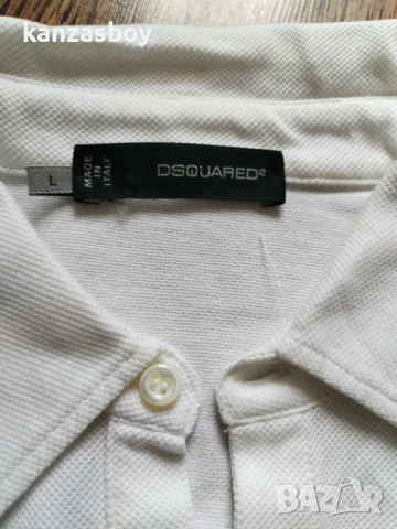 dsquared2 - страхотна мъжка тениска КАТО НОВА Л, снимка 8 - Тениски - 50526065
