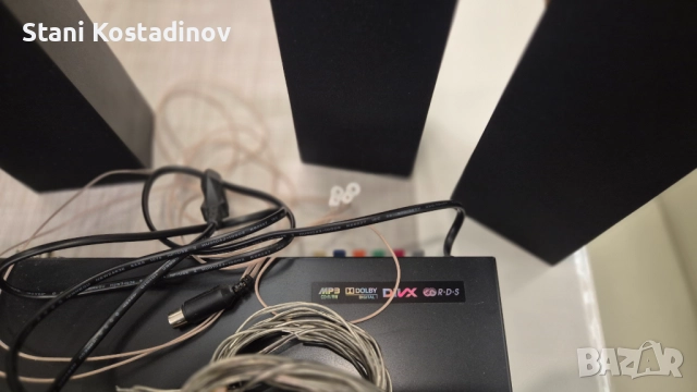 LG домашно кино 5.1 система 1000W, снимка 3 - Плейъри, домашно кино, прожектори - 52258743