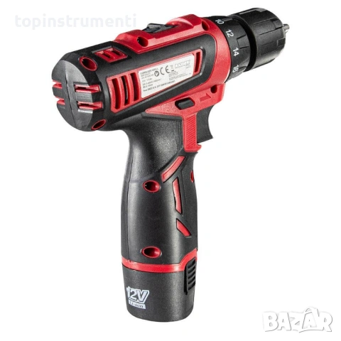 Винтоверт 12V, 1.5Ah, 28Nm, с аксесоари, в куфар,  RAIDER RDP-CDL27, снимка 2 - Винтоверти - 53536478