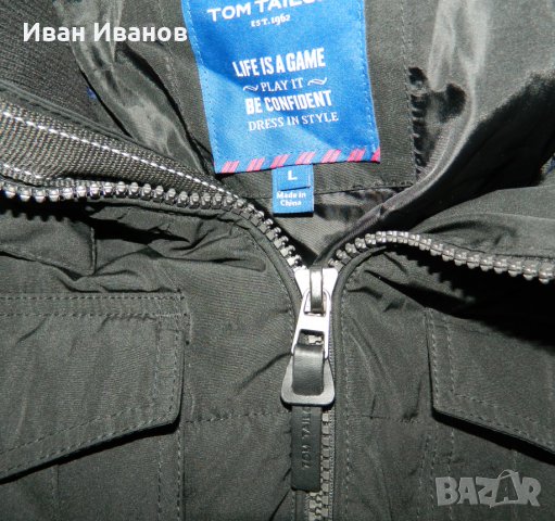 дебело топло спортно -елегантно  яке TOM TAILOR, снимка 7 - Якета - 34906991