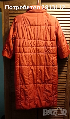 Дълго капитонирано палто, снимка 2 - Палта, манта - 52551510