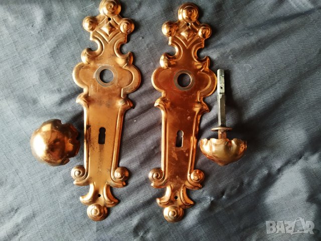 стари дръжки за врата на шилд-комплект 