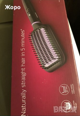 Плоска ел.четка за коса Phillips. Нова.