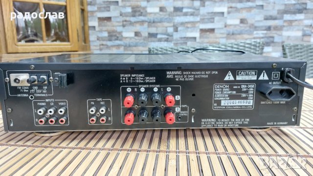 Denon DRA-345R, снимка 6 - Ресийвъри, усилватели, смесителни пултове - 43045740