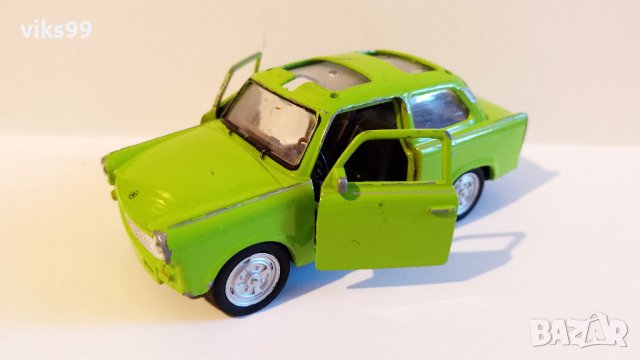 Trabant 601 Welly 43654 - Мащаб 1:34-39, снимка 2 - Колекции - 44042145