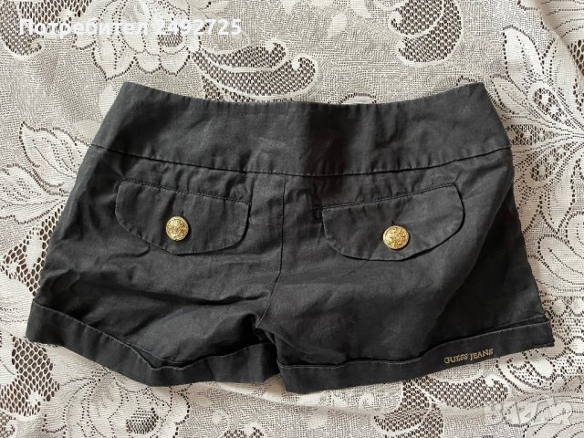 Къси панталонки, черни , Guess, снимка 2 - Къси панталони и бермуди - 40497738