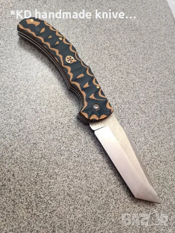Сгъваем нож ръчно изработен