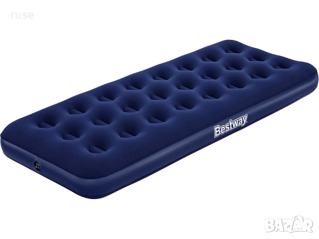 НОВИ! Надуваем матрак легло Bestway 185x76x22см