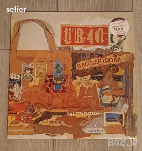 UB40 ‎– Baggariddim Двойна плоча-GATEFOLD  Това са един албум и едно макси  Стил:РЕГЕ  Състояние на 