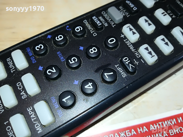 sony rm-u306b av system 2 remote-swiss 2304221721, снимка 12 - Ресийвъри, усилватели, смесителни пултове - 36545916