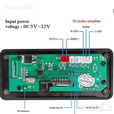 50W (2*25W) MP3 плеър Wireless Bluetooth и FM модел 5, снимка 2 - Друга електроника - 43717843