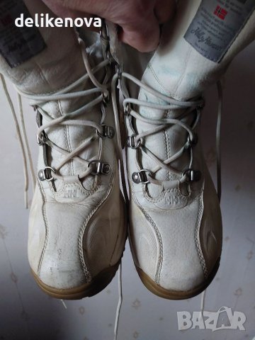 HH Helly Hanssen. Size 41 Страхотни кожени ботуши 100% Кожа, снимка 5 - Дамски апрески - 39941820
