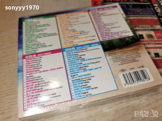 5CD 100 HITS-ВНОС FRANCE-5 ДИСКА ЗА 45ЛВ КОЛЕДНО 1912251013, снимка 4 - CD дискове - 52845277