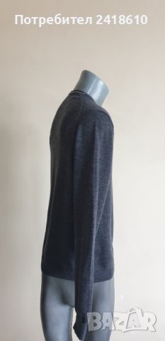 Fred Perry 100% Merino Wool Mens Size M  ОРИГИНАЛ! Мъжки Пуловер!, снимка 5 - Пуловери - 43201367