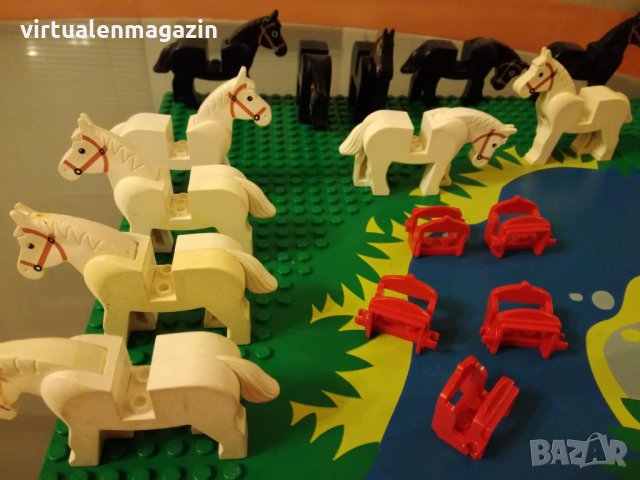 Lego кончета и седла - оригинално Лего, снимка 2 - Колекции - 33187927