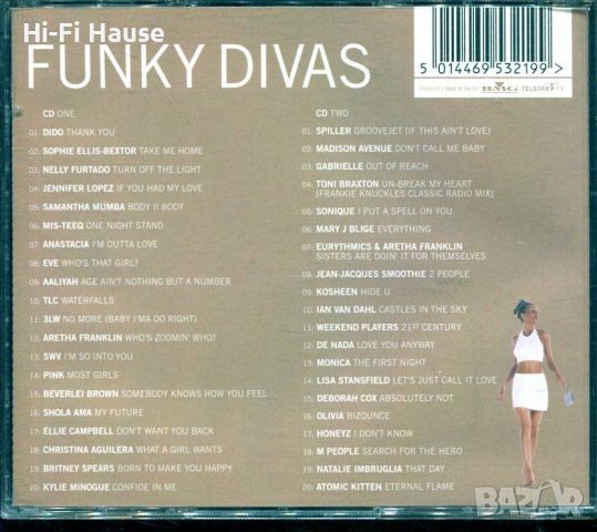 Funky Divas-Best Soul -R&B-2 cd, снимка 2 - CD дискове - 37717998