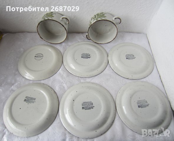 Марков сервиз от 8 части Керамика, съд, чиния, купа stoneware, снимка 3 - Сервизи - 28949879